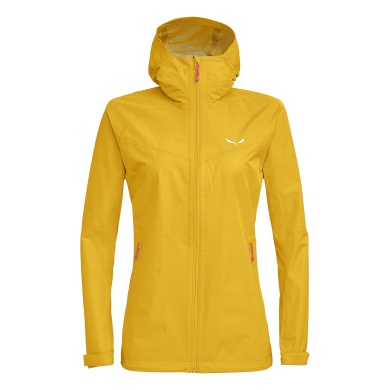 Salewa All-Year Jacket Puez Aqua 3 Powertex (waterproof) yellow Women